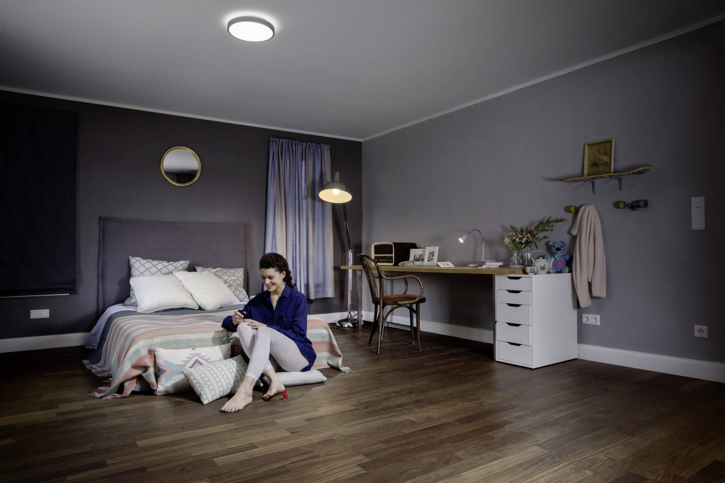 LEDVANCE ORBIS CCT / DIM L 4058075259812 LED-Deckenleuchte Weiß 21 W Warmweiß, Neutralweiß, Tageslichtweiß Leuchtfarbe einstellbar, Dimmbar über