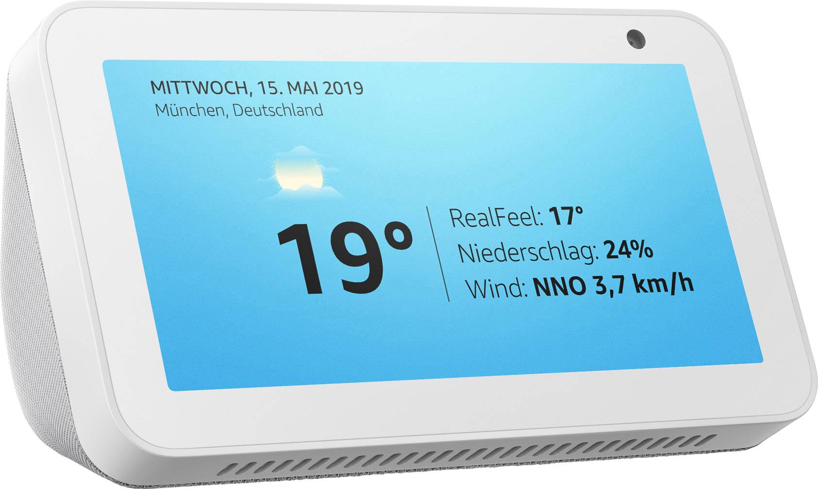 Amazon echo Show 5 Sprachassistent Weiß, Weiß