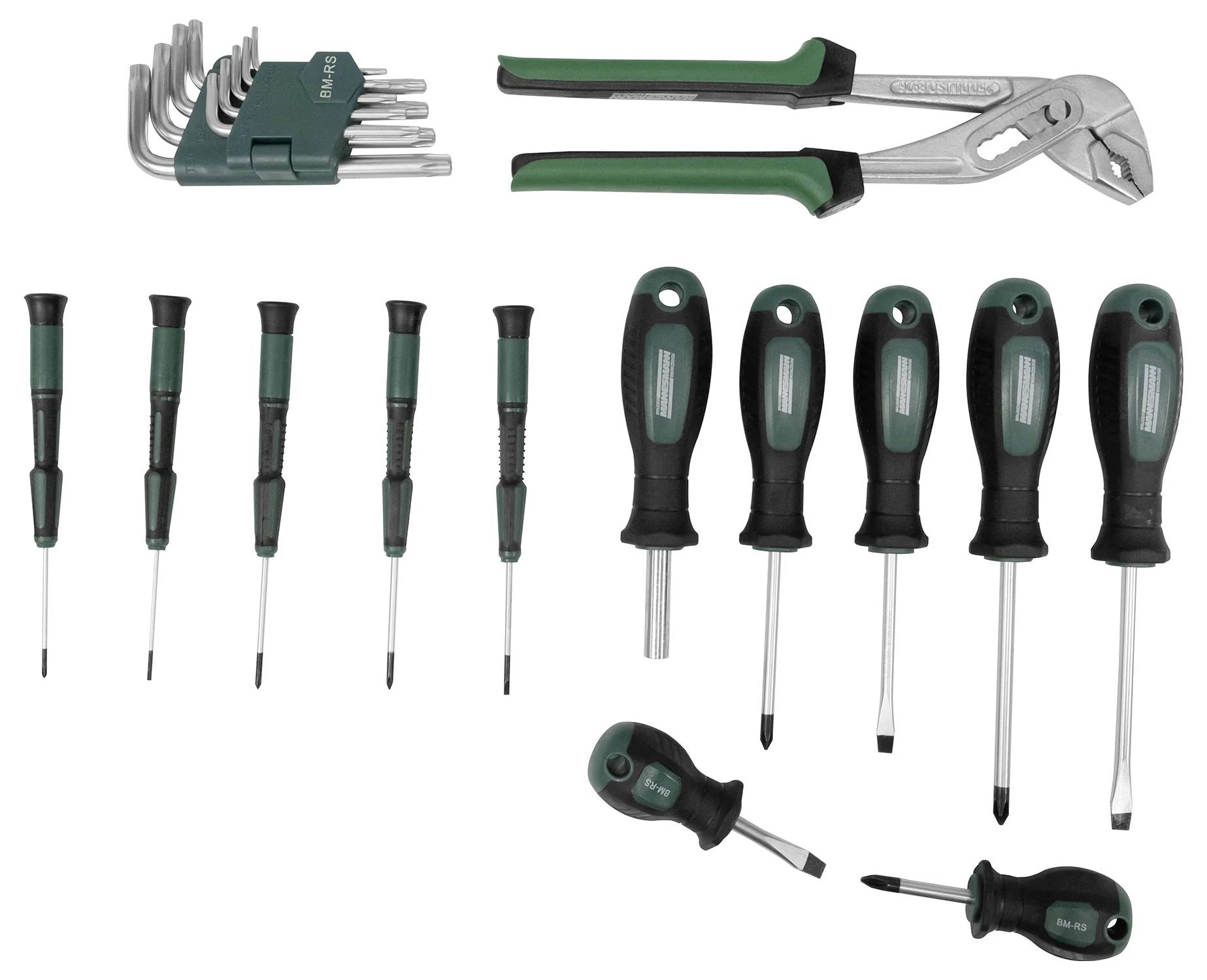 Brüder Mannesmann M29057 Werkzeugkoffer bestückt 57teilig