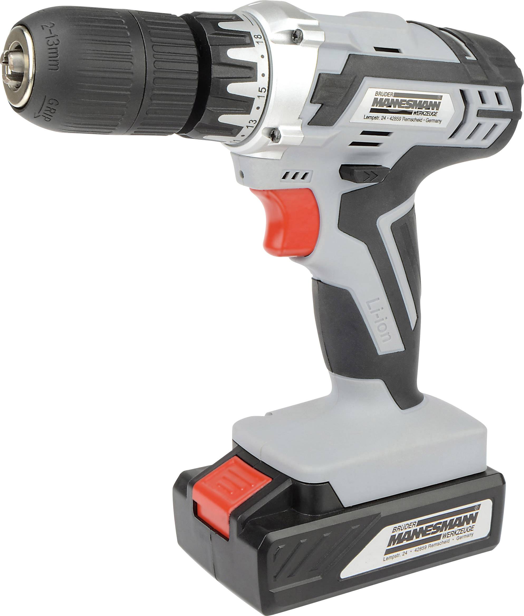 Brüder Mannesmann M17660 Akku-Bohrschrauber 24V 2Ah Li-Ion