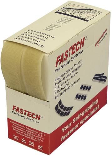 B25-STD091805 Klettband zum Aufnähen Haft- und Flauschteil (L x B) 5m x 25mm Hautfarben 5