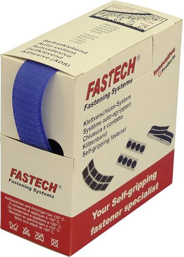 B25-STD-H-042605 Klettband zum Aufnähen Haftteil (L x B) 5m x 25mm Blau 5m