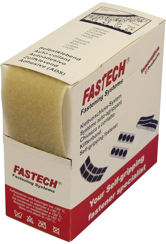 FASTECH® B50-STD-L-091805 Klettband zum Aufnähen Flauschteil (L x B) 5m x 50mm Hautfarben 5m
