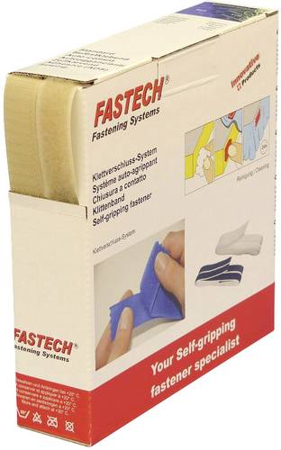 B20-STD091810 Klettband zum Aufnähen Haft- und Flauschteil (L x B) 10m x 20mm Hautfarben