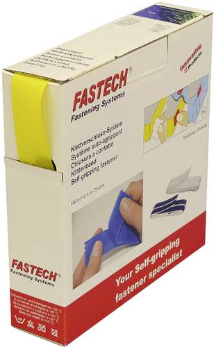 B25-STD-H-020810 Klettband zum Aufnähen Haftteil (L x B) 10m x 25mm Gelb 10m