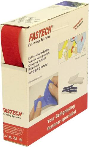 B30-STD-H-133910 Klettband zum Aufnähen Haftteil (L x B) 10m x 30mm Rot 10m