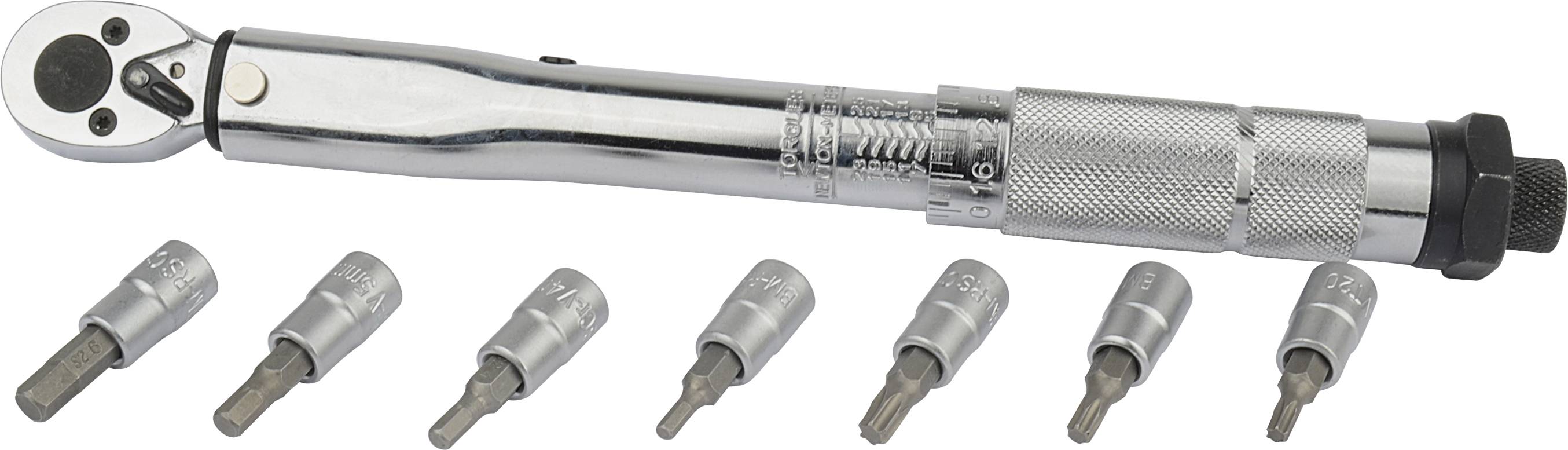 Brüder Mannesmann M18314 Drehmomentschlüssel-Set 5 - 25 Nm