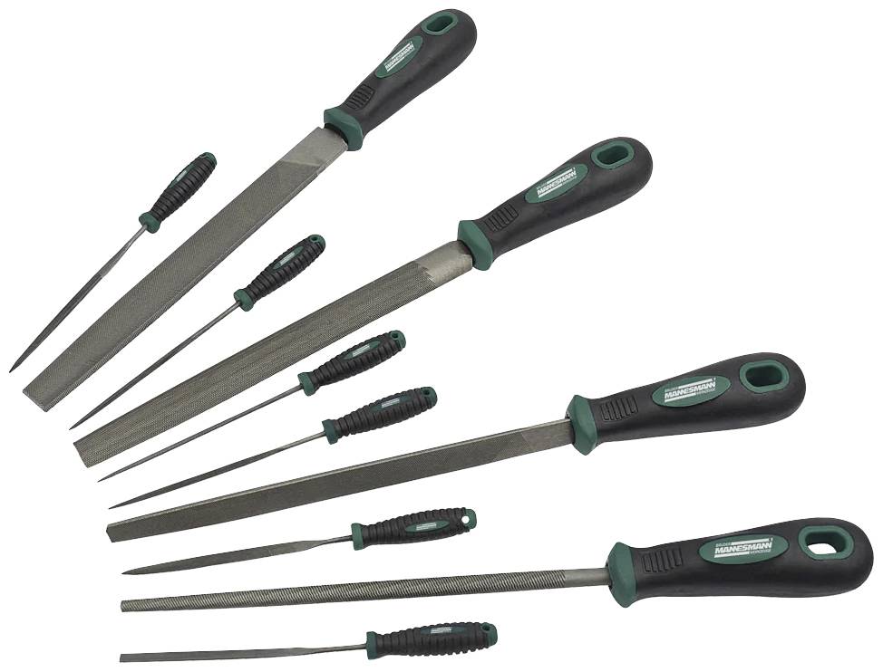 Brüder Mannesmann M61015 Feilensatz, 10-teilig | M61015 1St.