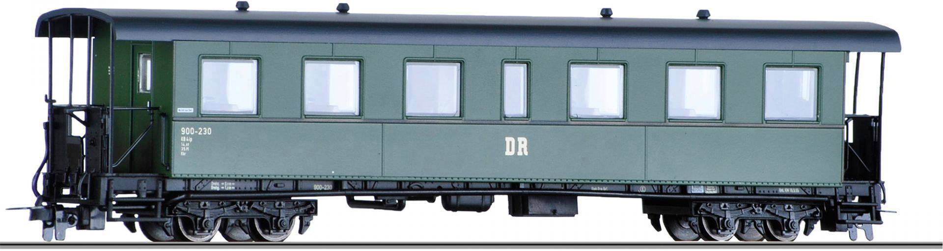 Tillig H0 13980 H0m Personenwagen der DR Bauart KB4ip