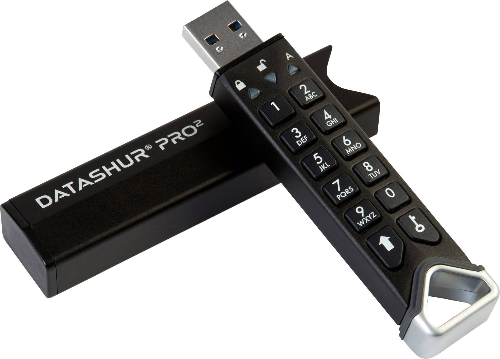 iStorage datAshur Pro2 USB-Stick 16 GB Schwarz IS-FL-DP2-256-16 USB-A (USB 3.2 Gen 1)