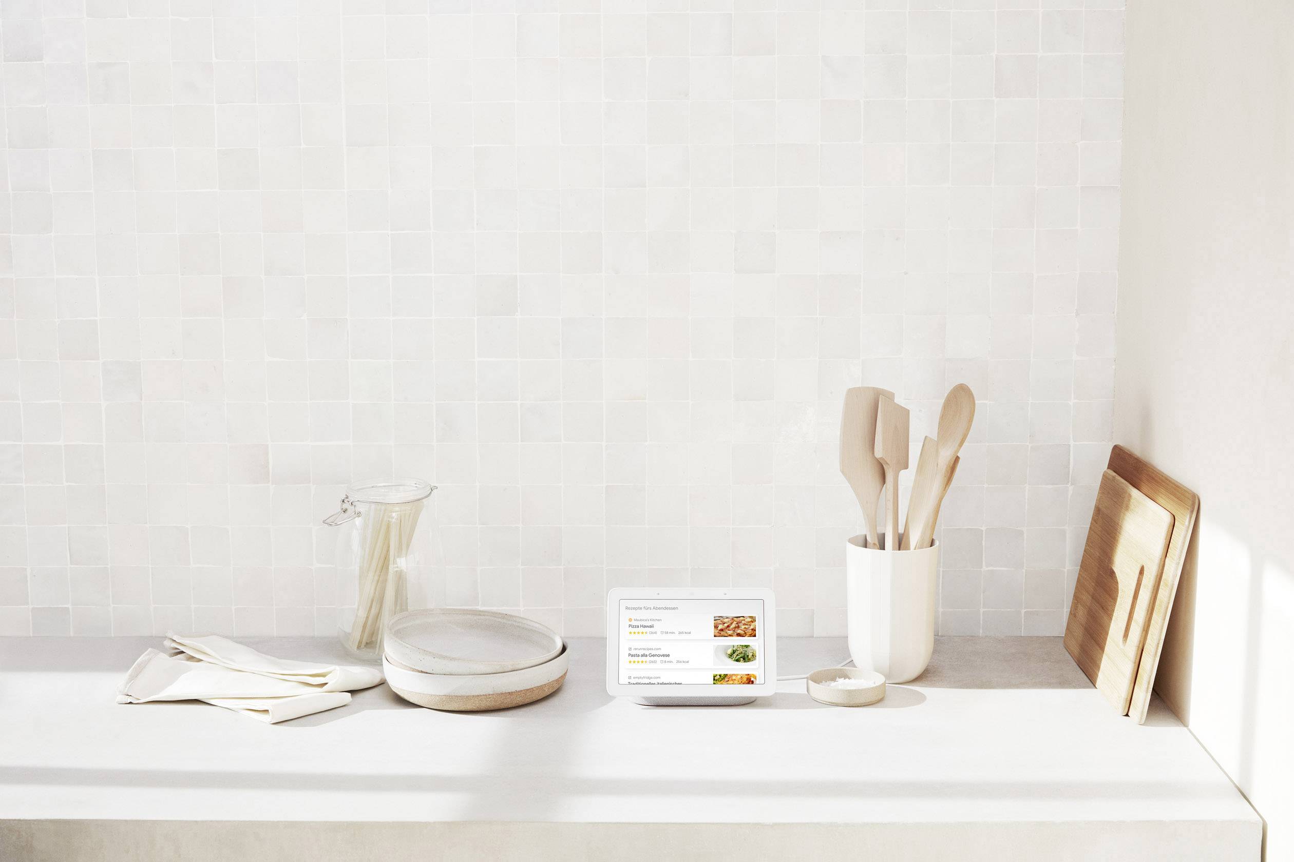 Google Nest Hub Sprachassistent Karbon