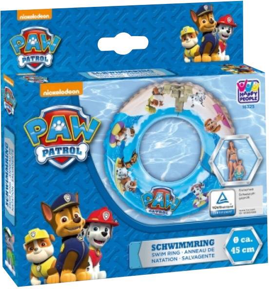 HAPPY PEOPLE Happy People Paw Patrol Schwimmring 45cm 16325