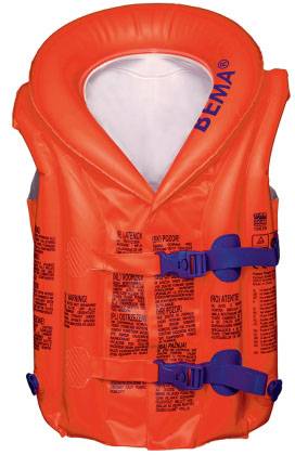 HAPPY PEOPLE BEMA® aufbl. Schwimmweste, 15-30kg 18028