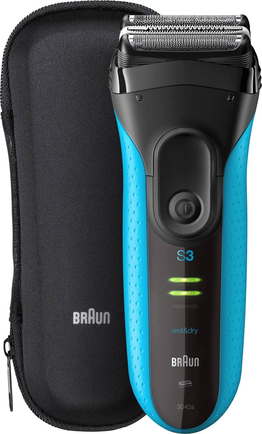 Braun Folienrasierer Series 3 310TS Blau inkl. Reise-Etui