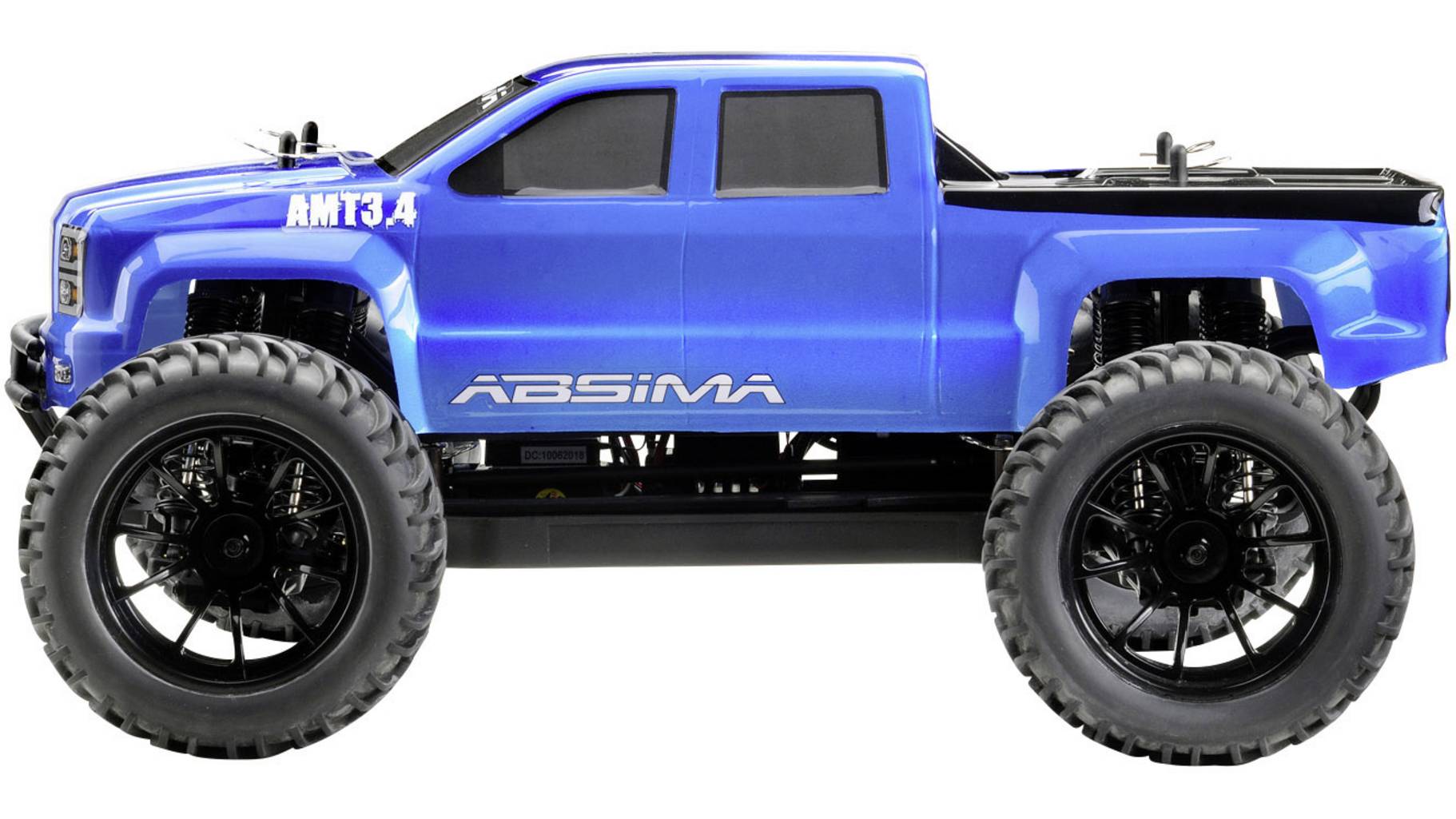 Absima Rc Absima AMT3.4 BL Brushless 1:10 RC Modellauto Elektro Monstertruck ...
