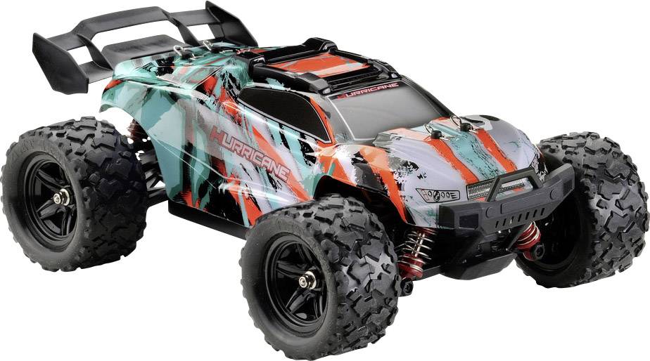 Absima Hurricane Brushed 1:18 RC Modellauto Elektro Truggy Allradantrieb (4WD) RtR 2,4GHz inkl. Akku und Ladekabel