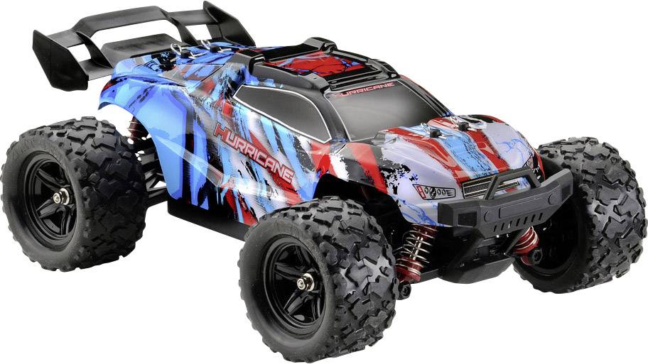 Absima Hurricane Brushed 1:18 RC Modellauto Elektro Truggy Allradantrieb (4WD) RtR 2,4 GHz inkl. Akku und Ladekabel