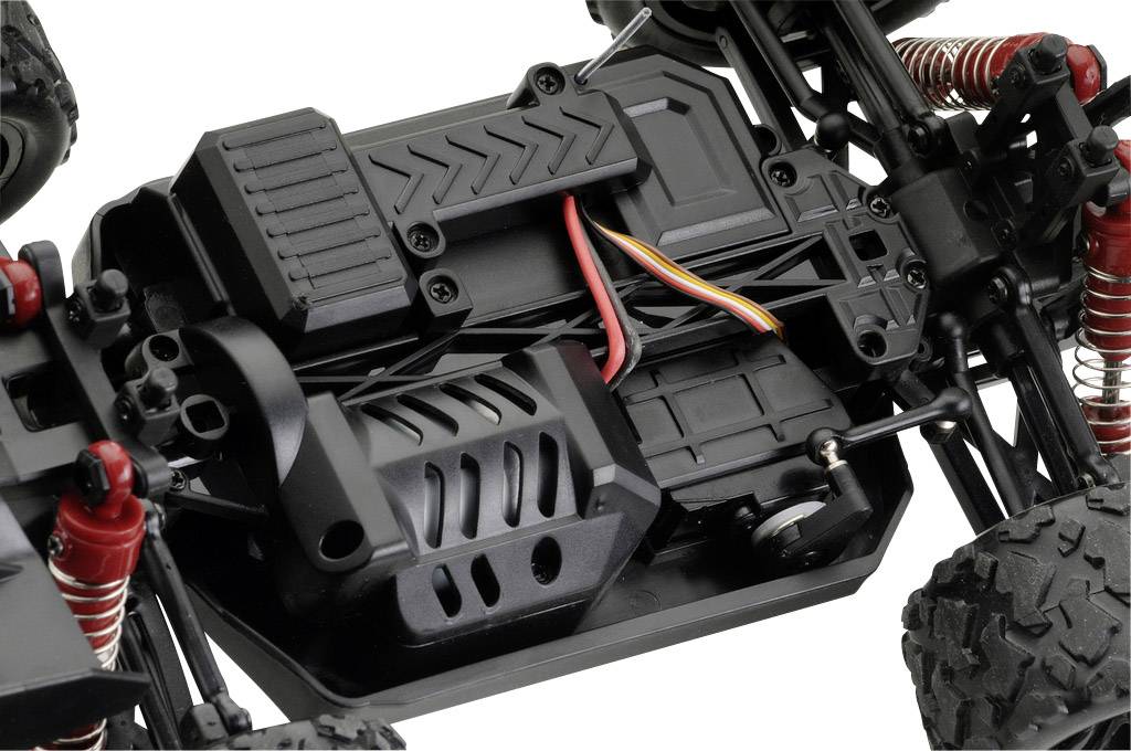 Absima Hurricane Brushed 1:18 RC Modellauto Elektro Truggy Allradantrieb (4WD) RtR 2,4 GHz inkl. Akku und Ladekabel
