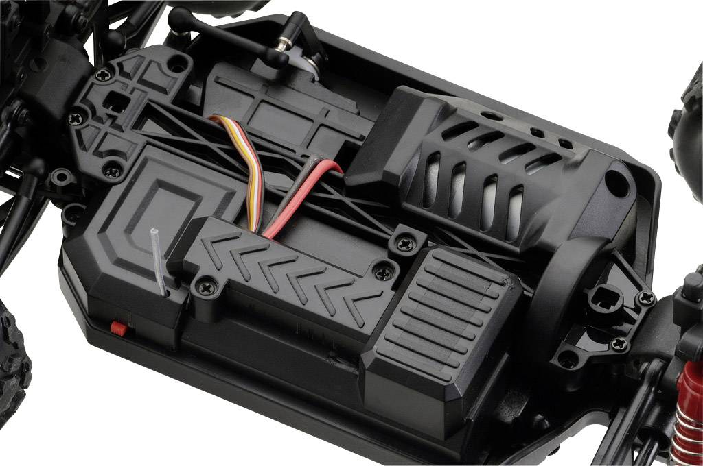 Absima Hurricane Brushed 1:18 RC Modellauto Elektro Truggy Allradantrieb (4WD) RtR 2,4 GHz inkl. Akku und Ladekabel