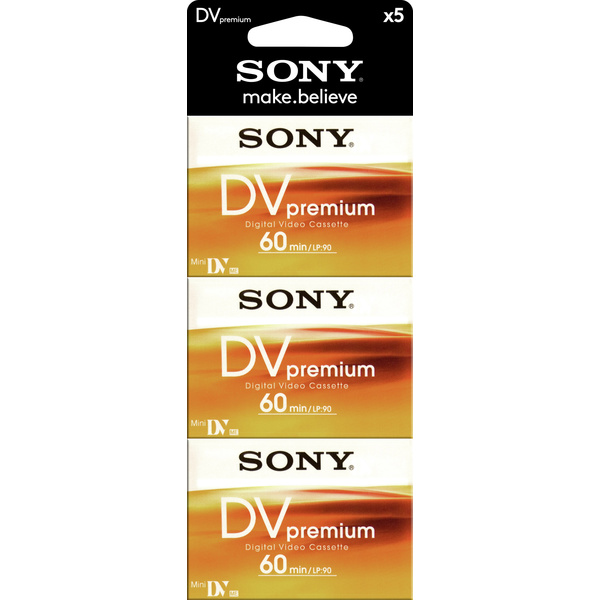 Sony Videokassette miniDV 60 min 5er Set