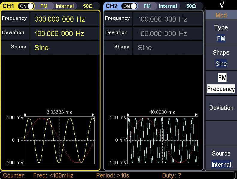 VOLTCRAFT FG-30802T Funktionsgenerator netzbetrieben 1 µHz - 80 MHz 2-Kanal Arbiträr, Rauschen, Pul