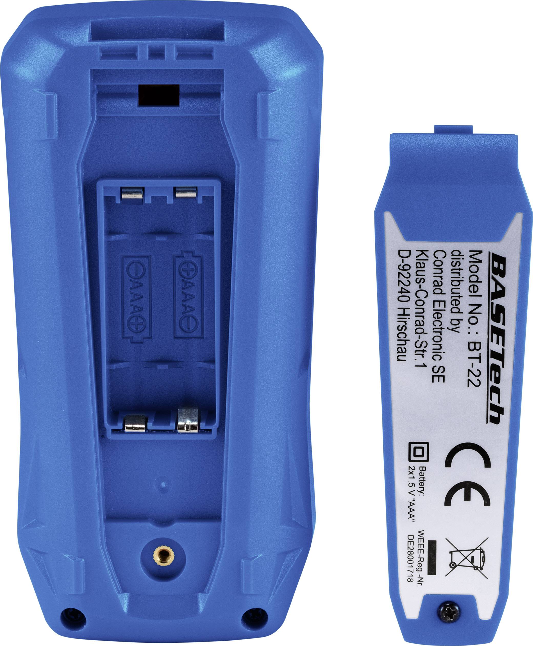 Basetech BT-22 Hand-Multimeter digital CAT III 600V Anzeige (Counts): 4000