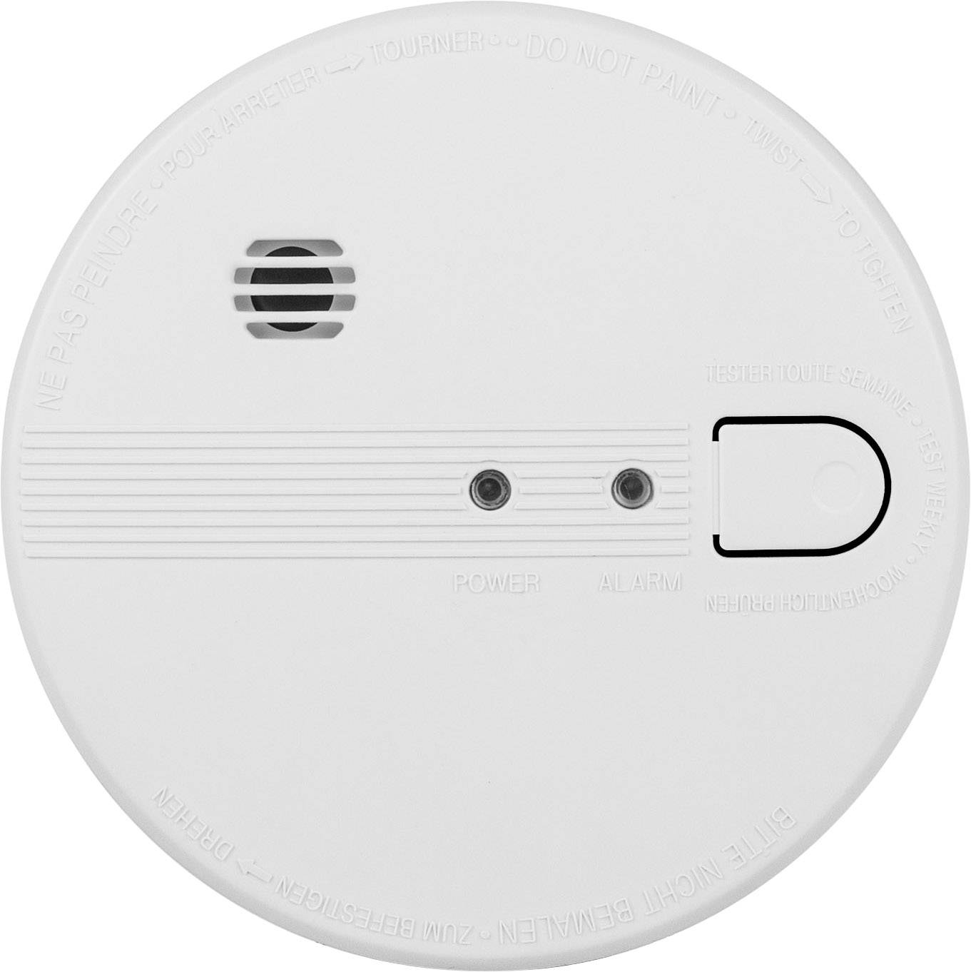Smartwares FSM-17400 Rauchwarnmelder vernetzbar batteriebetrieben, netzbetrieben (Ø x H) 127 mm x 40 mm