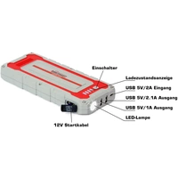 Dino KRAFTPAKET Schnellstartsystem 12V 1500A 62.9Wh 136150 Starthilfestrom (12 V)=500A Arbeitsleuchte, Elektronikschutz Dino KRAFTPAKET Schnellstartsystem 12V 1500A 62.9Wh 136150 Starthilfestrom (12 V)=500A Arbeitsleuchte, Elektronikschutz