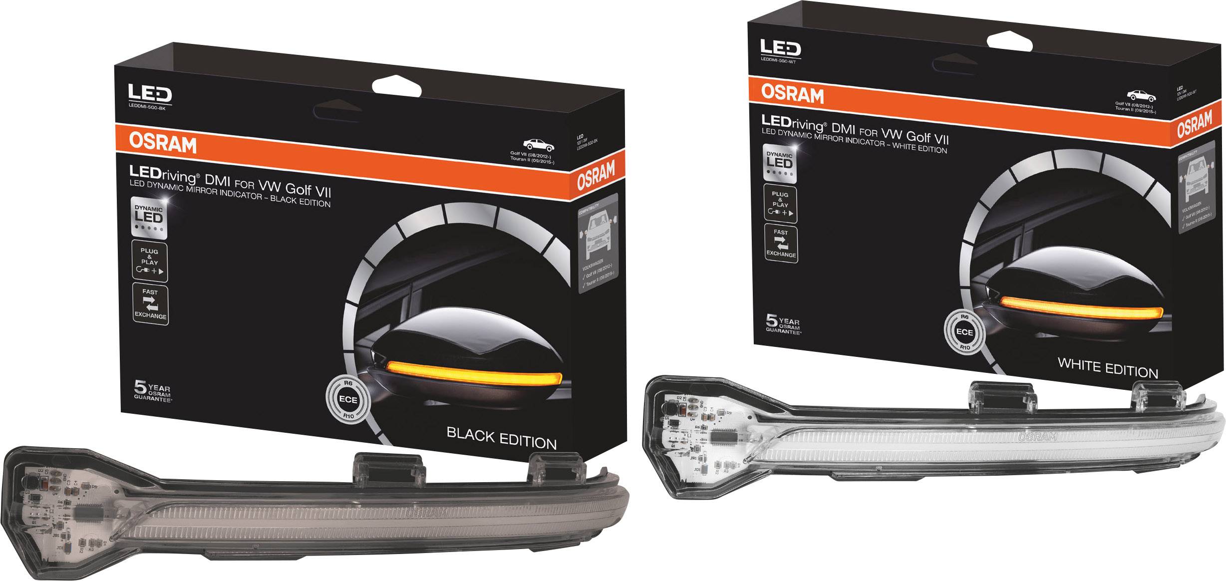 Osram Auto LEDDMI 5G0 WT S LEDriving® White Edition Spiegelblinker, Blinker Volkswagen N/A