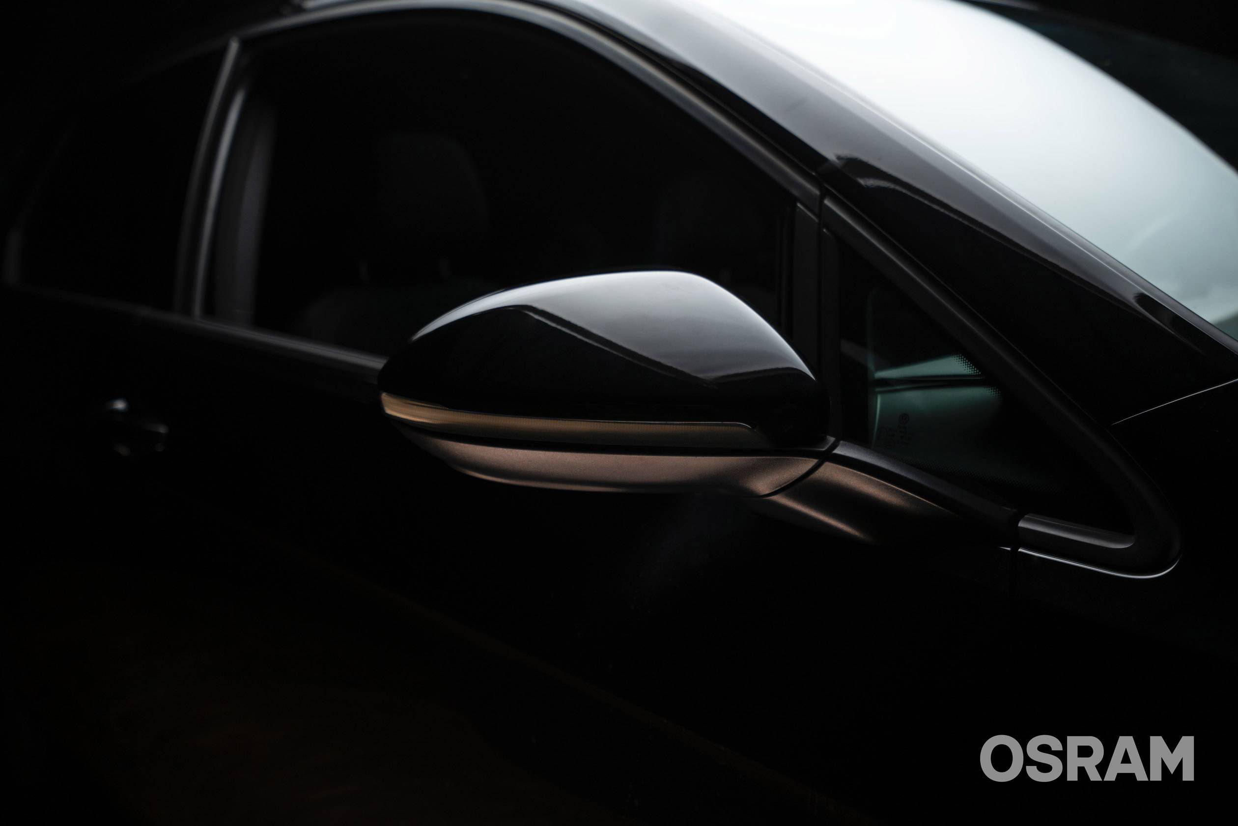 Osram Automotive LEDDMI 5G0 BK S LEDriving® Black Edition Spiegelblinker, Blinker Volkswagen Volkswagen Golf 7, Volkswagen Touran