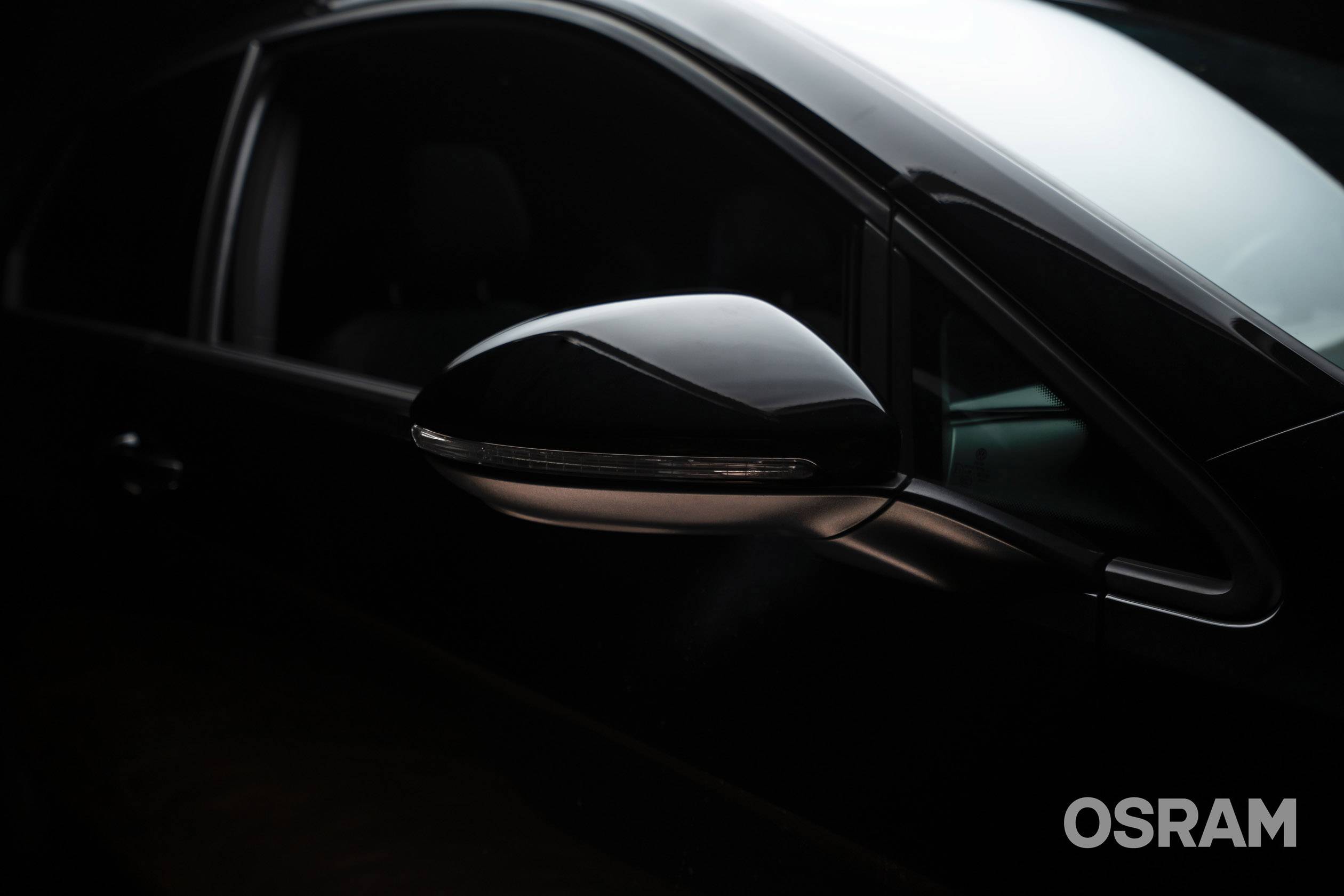 Osram Automotive LEDDMI 5G0 BK S LEDriving® Black Edition Spiegelblinker, Blinker Volkswagen Volkswagen Golf 7, Volkswagen Touran