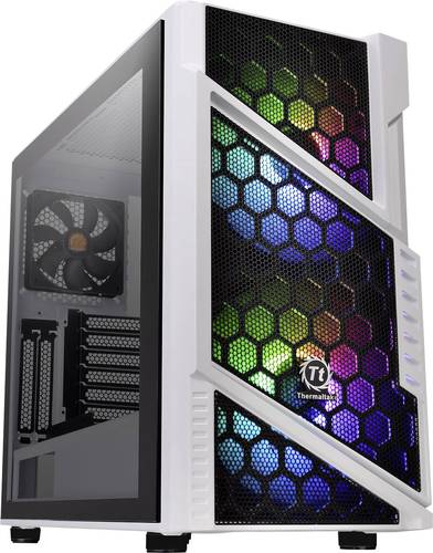 Thermaltake Commander C31 TG Midi-Tower PC-Gehäuse, Gaming-Gehäuse Weiß, Schwarz 2 Vorinstalliert