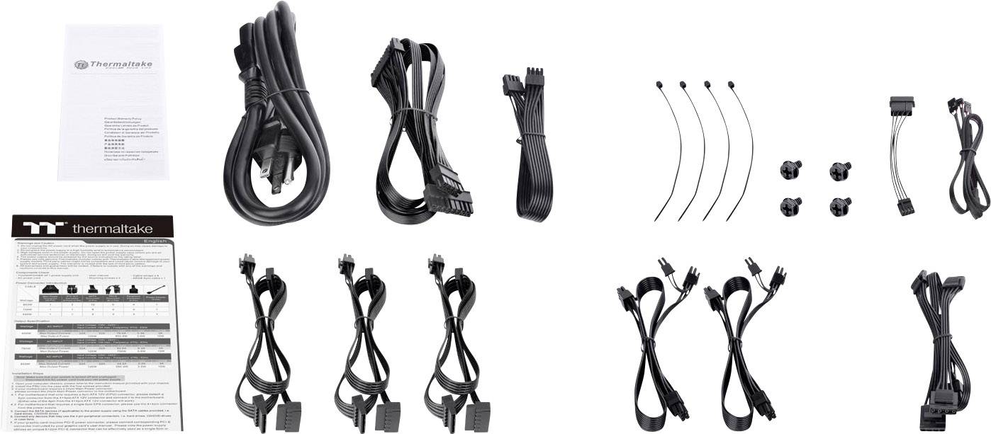 Thermaltake Toughpower GF1 ARGB PC Netzteil 650 W ATX 80PLUS® Gold