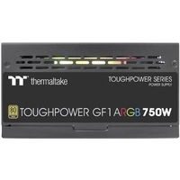 Thermaltake Toughpower GF1 ARGB PC Netzteil 750W ATX 80PLUS® Gold Thermaltake Toughpower GF1 ARGB PC Netzteil 750W ATX 80PLUS® Gold
