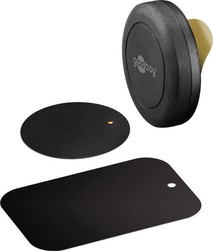 Goobay Universal Magnethalterung, selbstklebend Klebepad Handy-Kfz-Halterung Magnetbefestigung