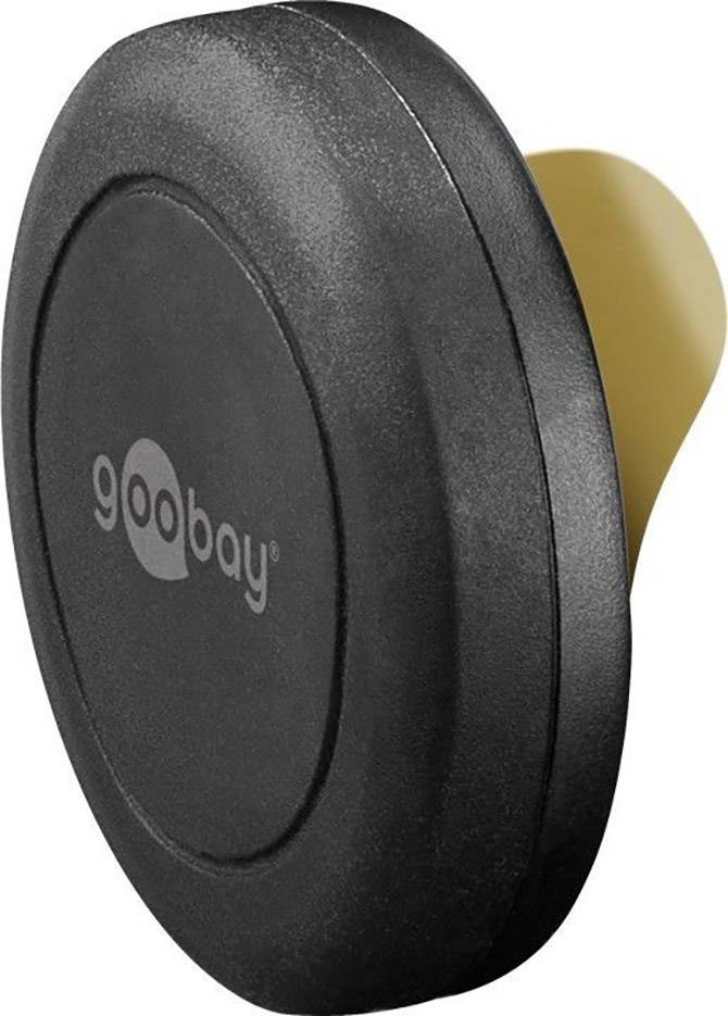 Goobay Universal Magnethalterung, selbstklebend Klebepad Handy-Kfz-Halterung Magnetbefestigung