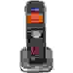 Switel D10 Vita Comfort Zusätzliches Mobilteil für Hörgeräte kompatibel LC-Display Punktmatrix Mono Schwarz/Orange