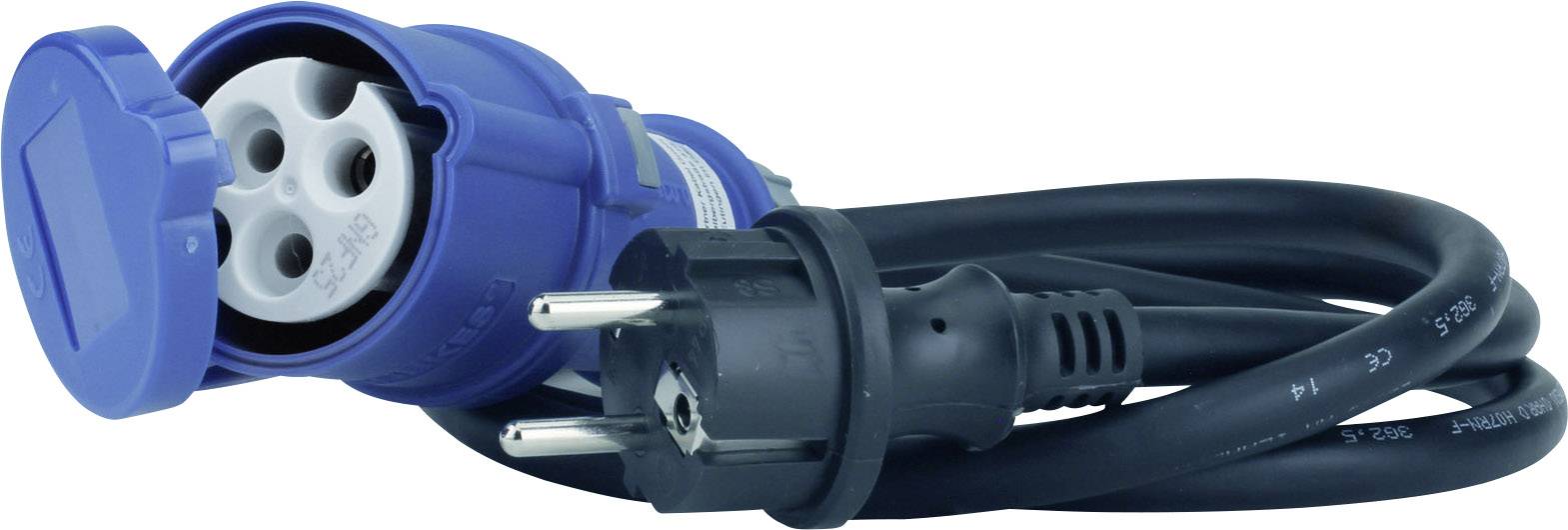 cartrend Kabellänge=1.50 m CEE-Adapter Schutzkontaktstecker