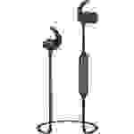 Thomson WEAR7208BK Sport In Ear Kopfhörer Bluetooth® Schwarz Noise Cancelling Headset, Lautstärker