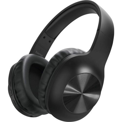 Hama Calypso Over Ear Kopfhörer Bluetooth®, kabelgebunden Schwarz Headset