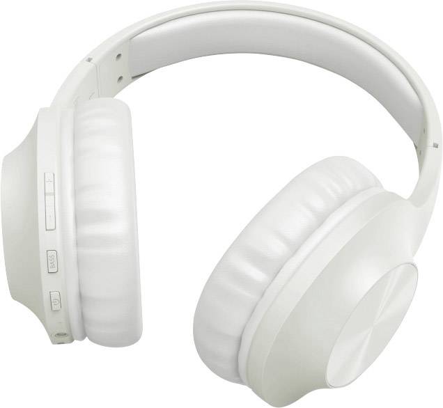Hama Calypso HiFi Over Ear Kopfhörer Bluetooth® Weiß Headset