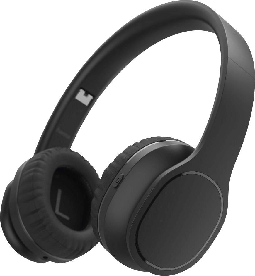 Hama Touch On Ear Kopfhörer Bluetooth®, kabelgebunden Stereo Schwarz Headset, Lautstärkeregelung