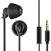 Thomson EAR3008BK Piccolino In Ear Kopfhörer kabelgebunden Schwarz Noise Cancelling Headset, Lautstärkeregelung Thomson EAR3008BK Piccolino In Ear Kopfhörer kabelgebunden Schwarz Noise Cancelling Headset, Lautstärkeregelung