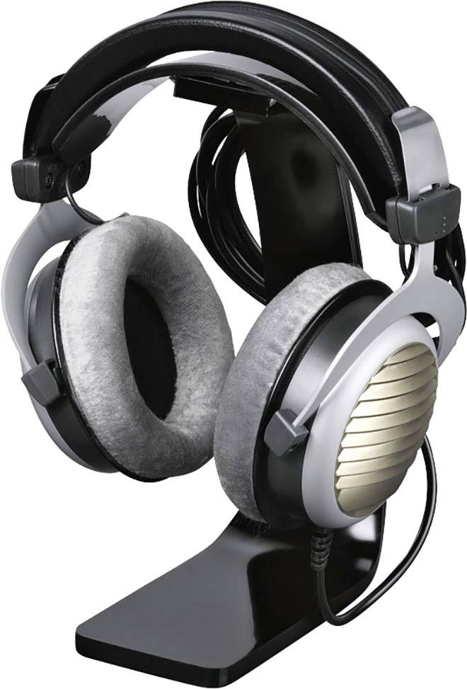Hama Stand Kopfhörerständer Passend für (Kopfhörer):On-Ear-Kopfhörer, Over-Ear-Kopfhörer Schwarz
