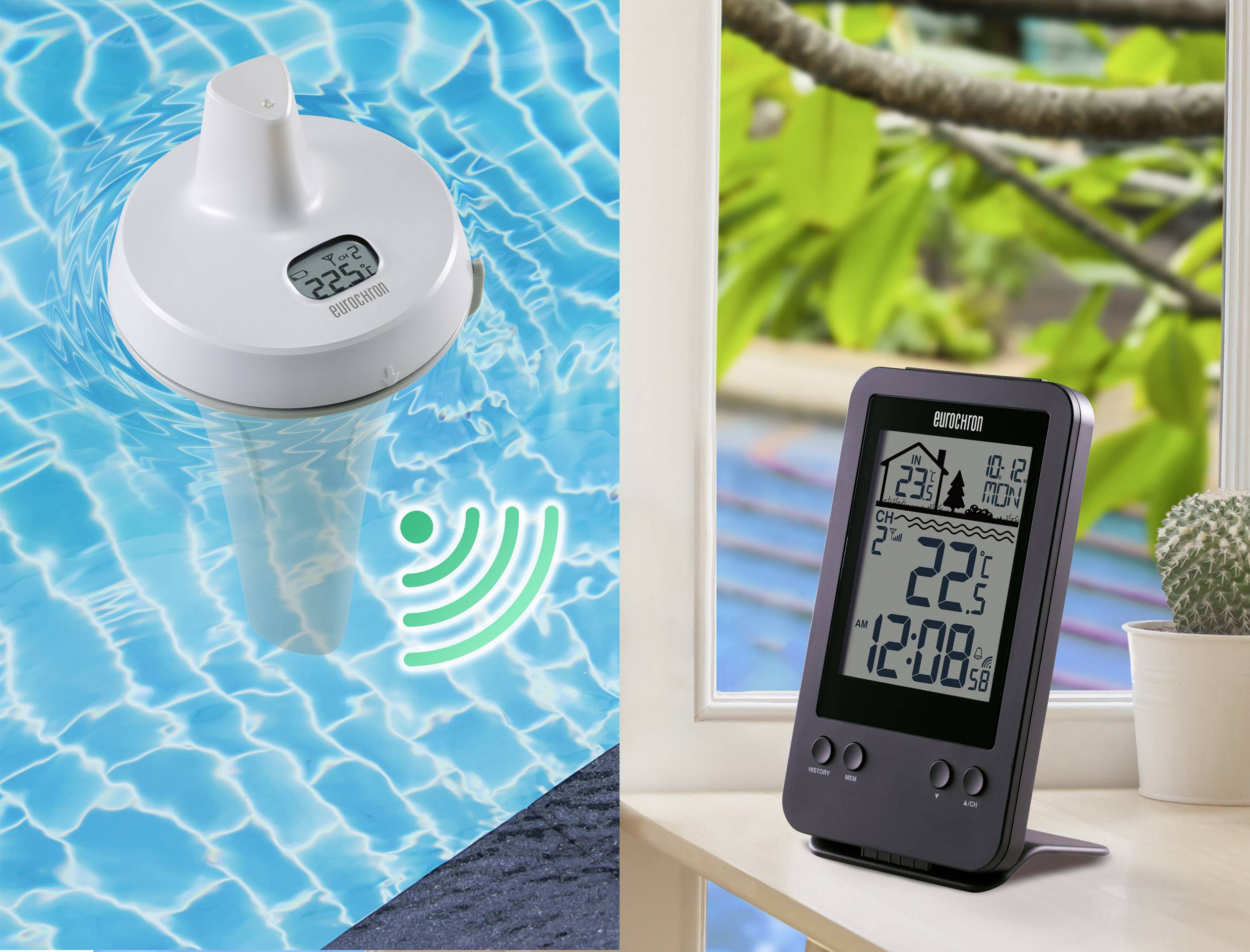 Eurochron EPT-D1 EC-4279926 Poolthermometer