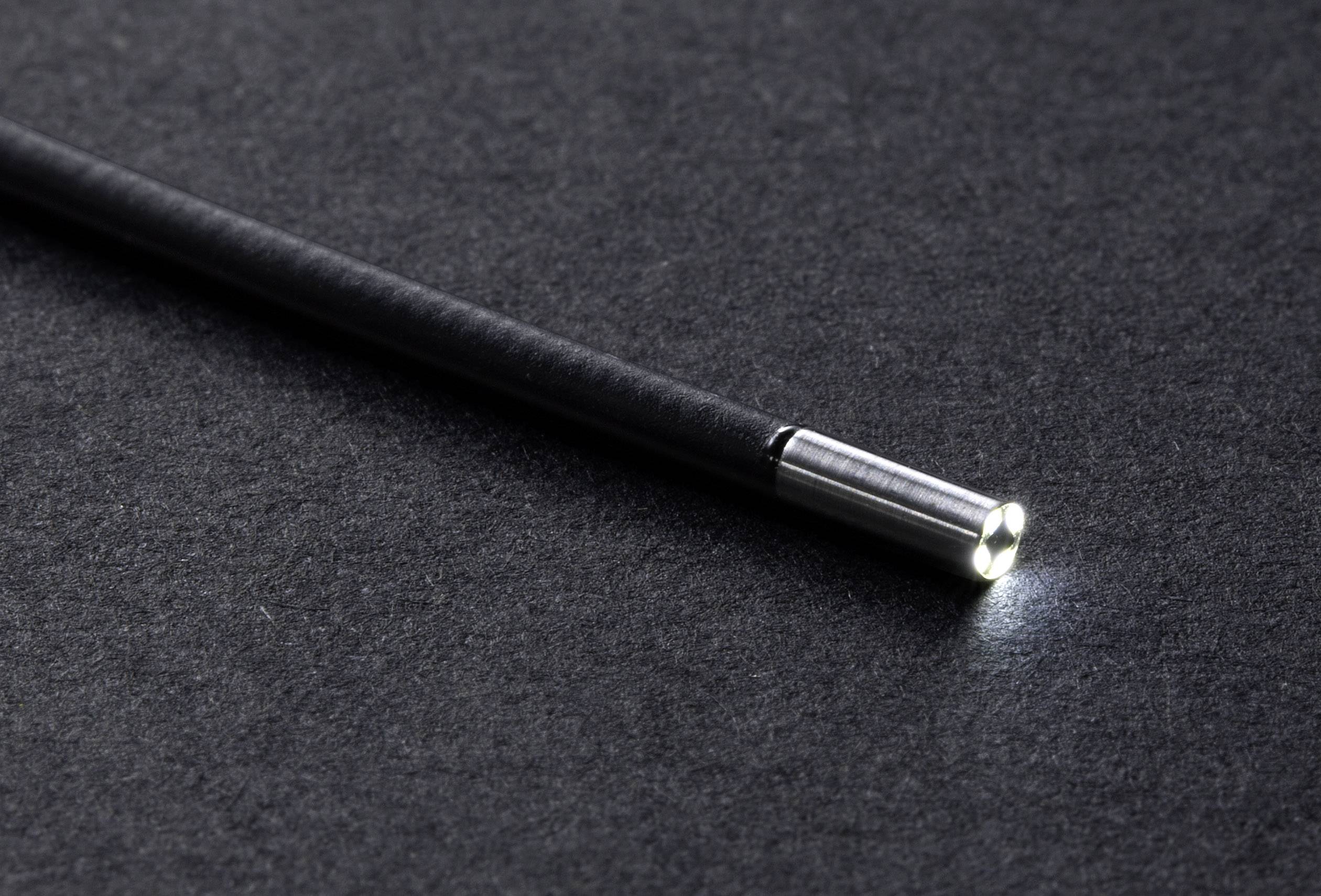 VOLTCRAFT BS-2,0/1M Endoskop-Sonde Sonden-Ø 2.0mm 1m LED-Beleuchtung, Fokussierung, Wasserdicht