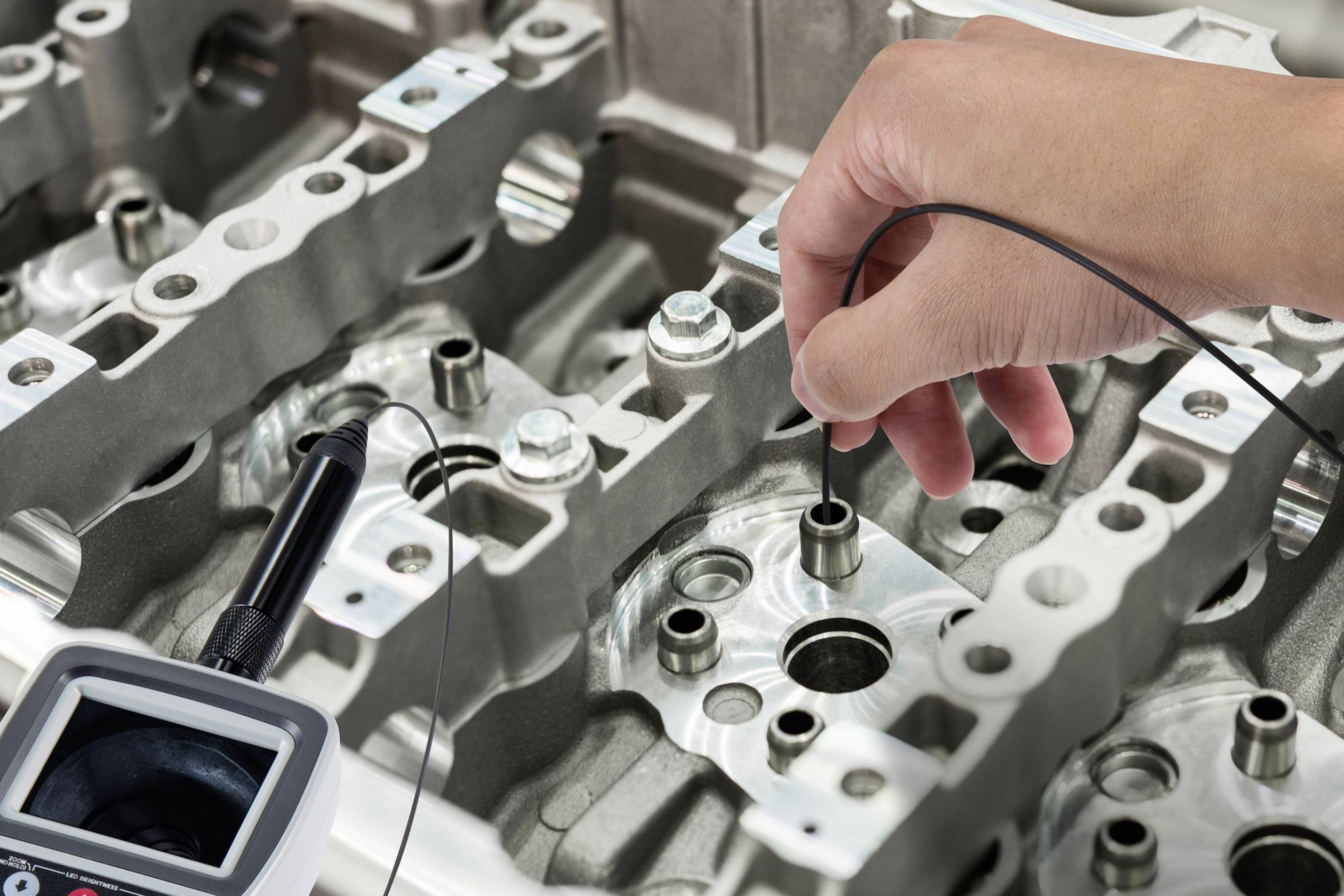 VOLTCRAFT BS-2,0/1M Endoskop-Sonde Sonden-Ø 2.0mm 1m LED-Beleuchtung, Fokussierung, Wasserdicht