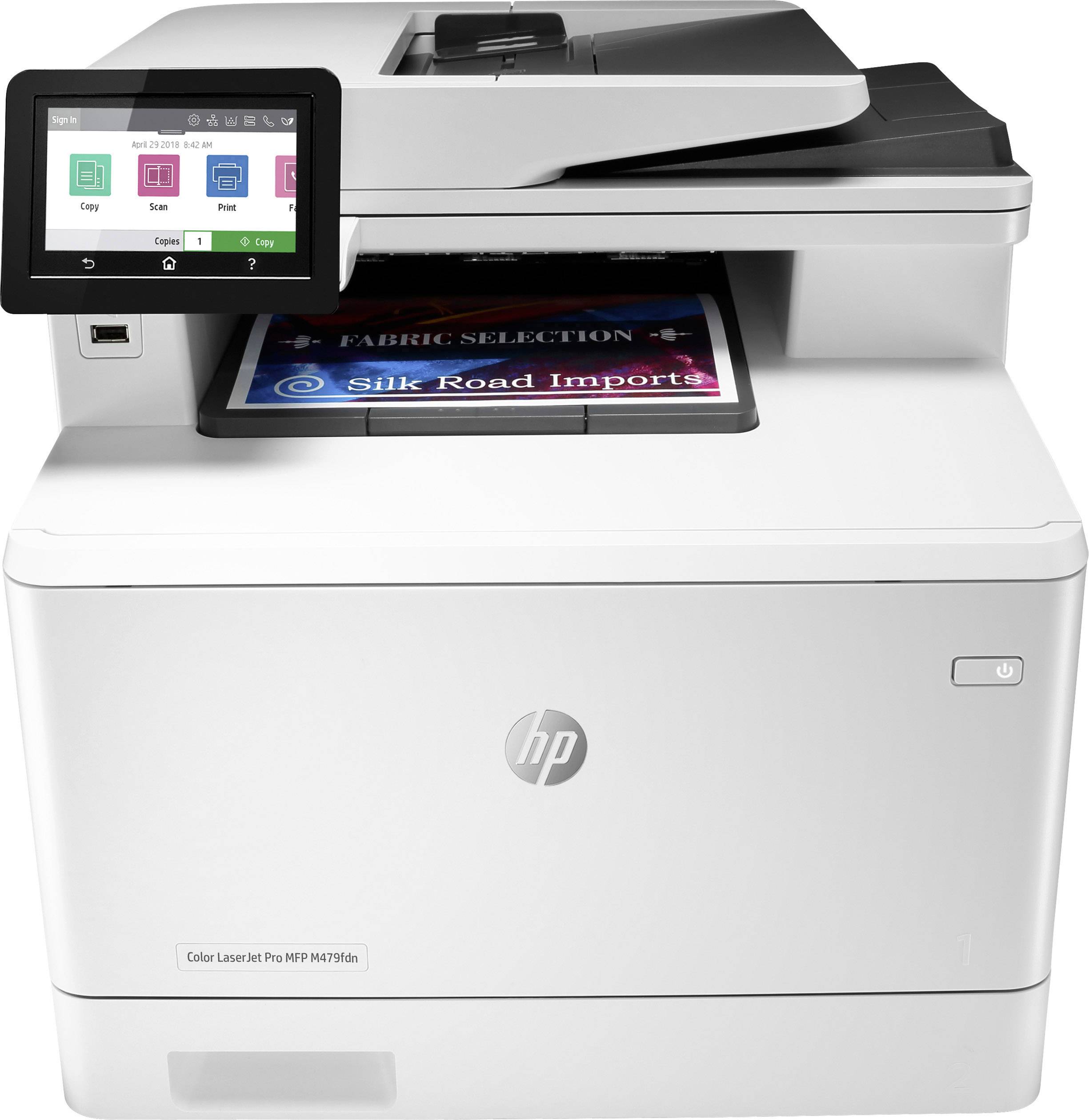 HP Color LaserJet Pro MFP M479fdn Multifunktionsdrucker Laser Farbe A4 Drucker, Scanner, Kopierer, Fax LAN, Duplex, Duplex-ADF