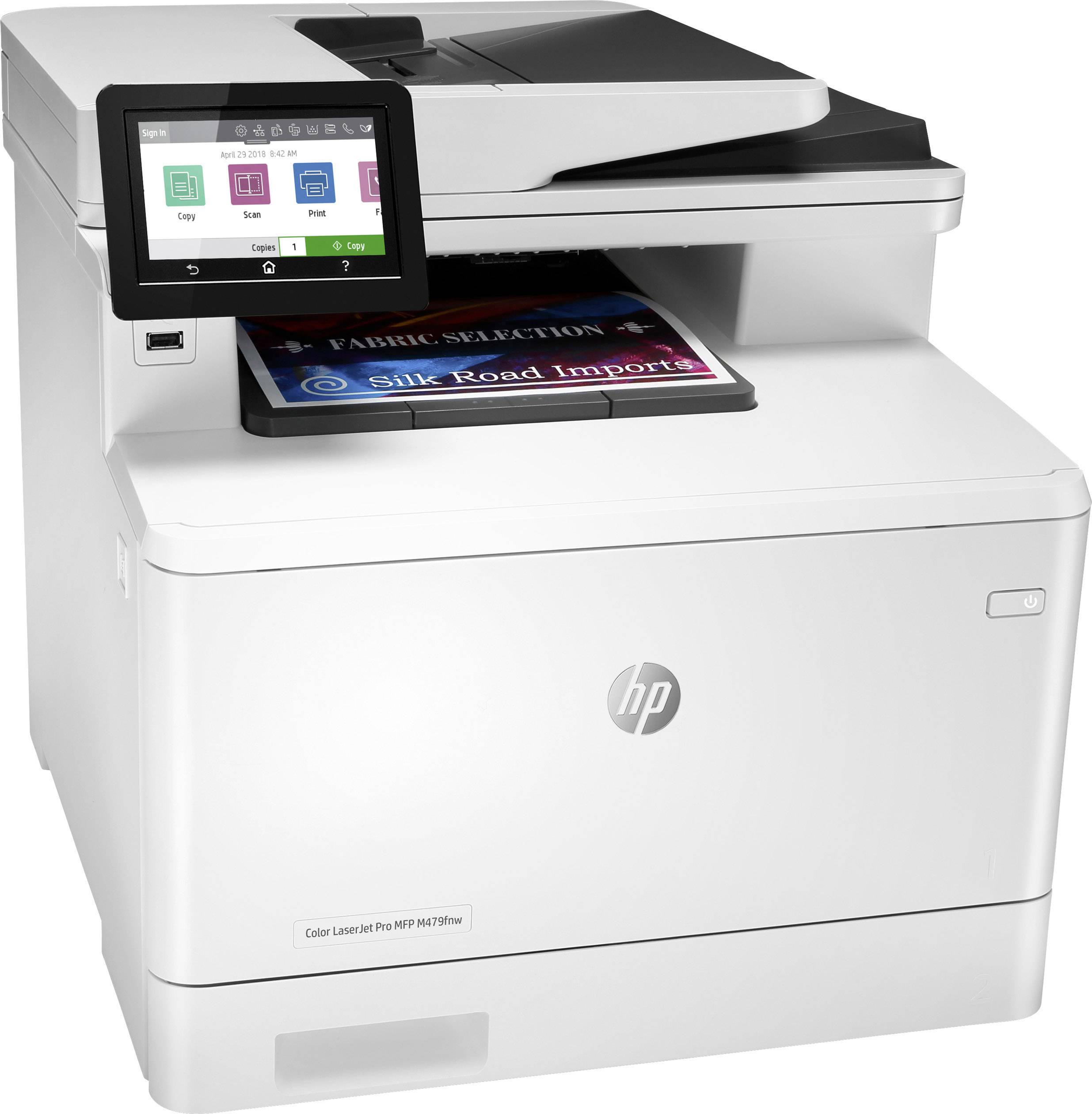 HP Color LaserJet Pro MFP M479fnw Multifunktionsdrucker Laser Farbe A4 Drucker, Scanner, Kopierer, Fax LAN, WLAN, Duplex-ADF