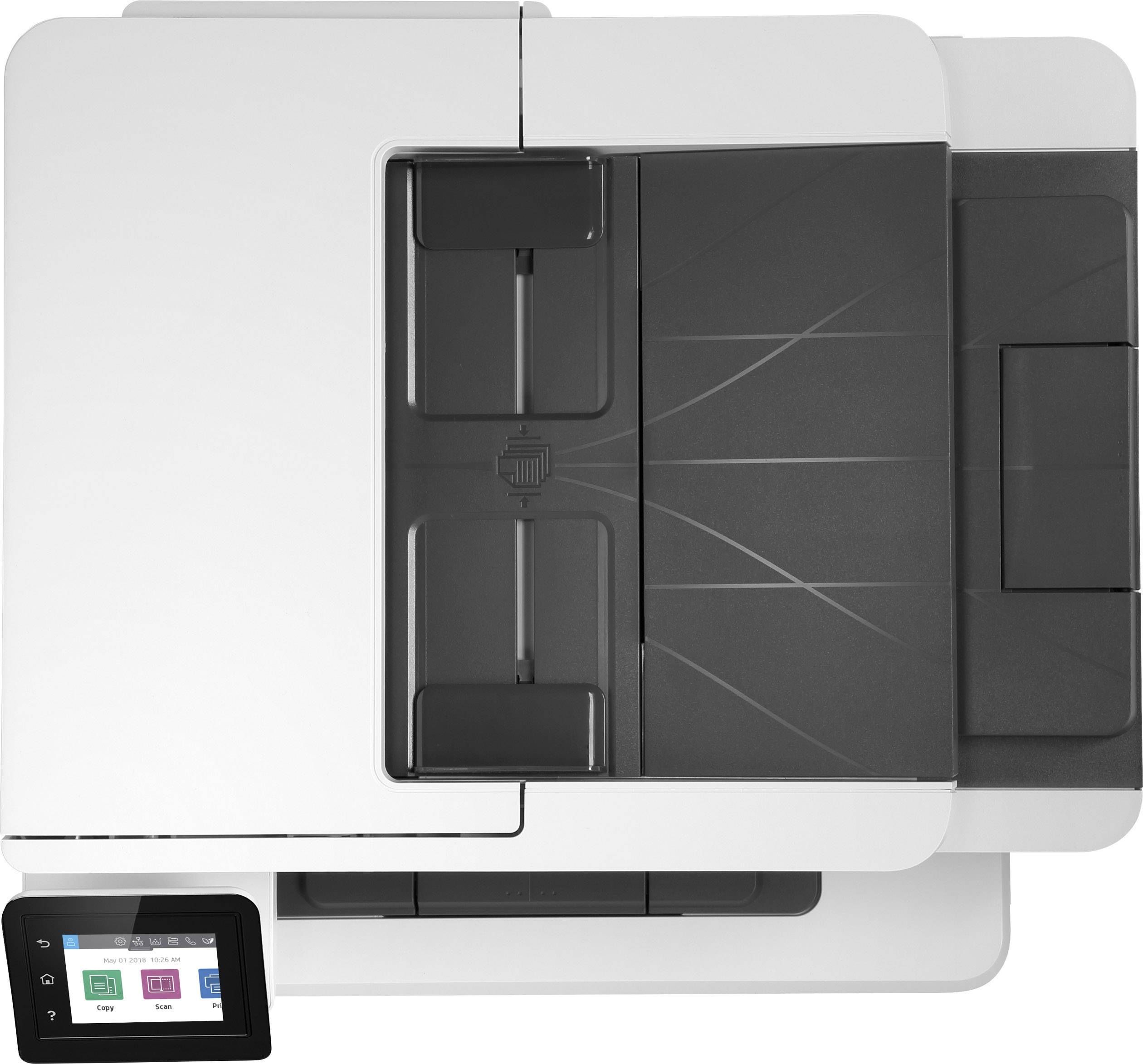 HP LaserJet Pro MFP M428fdn Schwarzweiß Laser Multifunktionsdrucker A4 Drucker, Scanner, Kopierer, Fax LAN, Duplex, Duplex-ADF